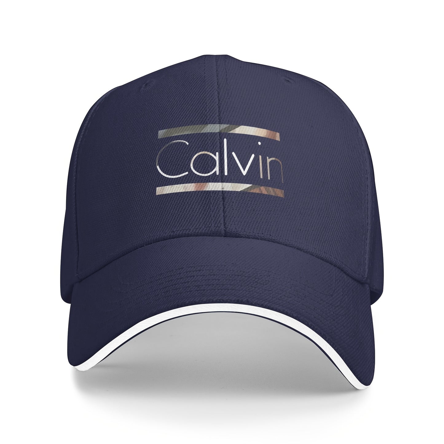 1pc Calvin Graphic Print Baseball Cap - Adjustable, Breathable Dad Hat for Men & Women, Perfect for Outdoor Activities & Casual Wear, Ideal Gift for Any Occasion, Outdoor Headwear | Stylish Baseball Cap | Mesh Back Hat
