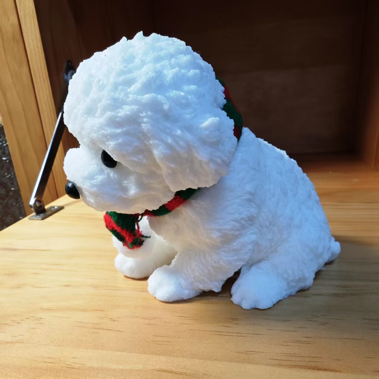 This White Teddy Bear Has a Fun and Stress-Relieving Squeeze, Made of Soft Silicone! This Is What a Puppy Does When They Are Not Awake! They Do This to Get Back Somebody'S Food, Because They Are Full!