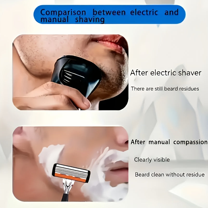 Two Handles + 60 Quality Progressive Blade Attachments for Facial Cleansing Tools.