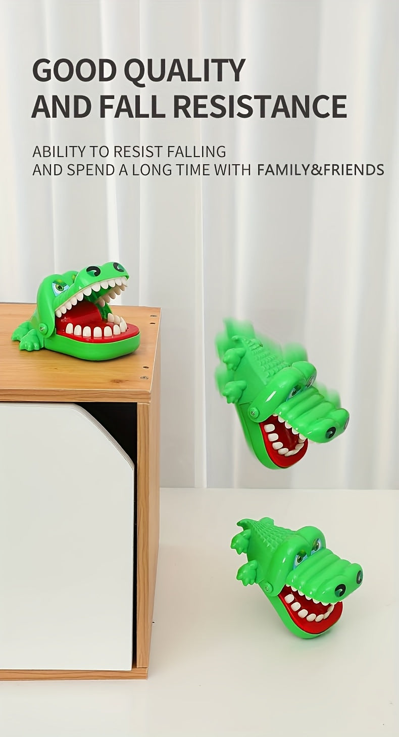 Fun Interactive Teeth-Pulling Game - Crocodile Finger Biting Toy for Youngsters 3+ - Perfect Party & Christmas Gift