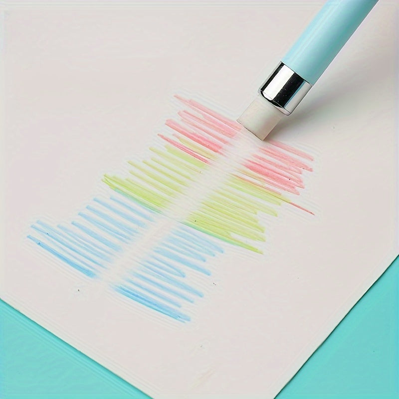 100pcs/set, 12 Colors Eternal Pencil With Eraser - Long Lasting Writing Infinity Pencil, Never Sharpens Eternal Inkless Pencil For Sketching, Painting, School Supplies Eternal Pencil BACK To SCHOOL,
