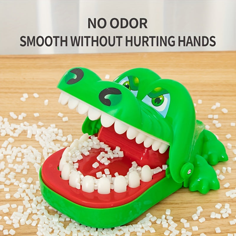 Fun Interactive Teeth-Pulling Game - Crocodile Finger Biting Toy for Youngsters 3+ - Perfect Party & Christmas Gift