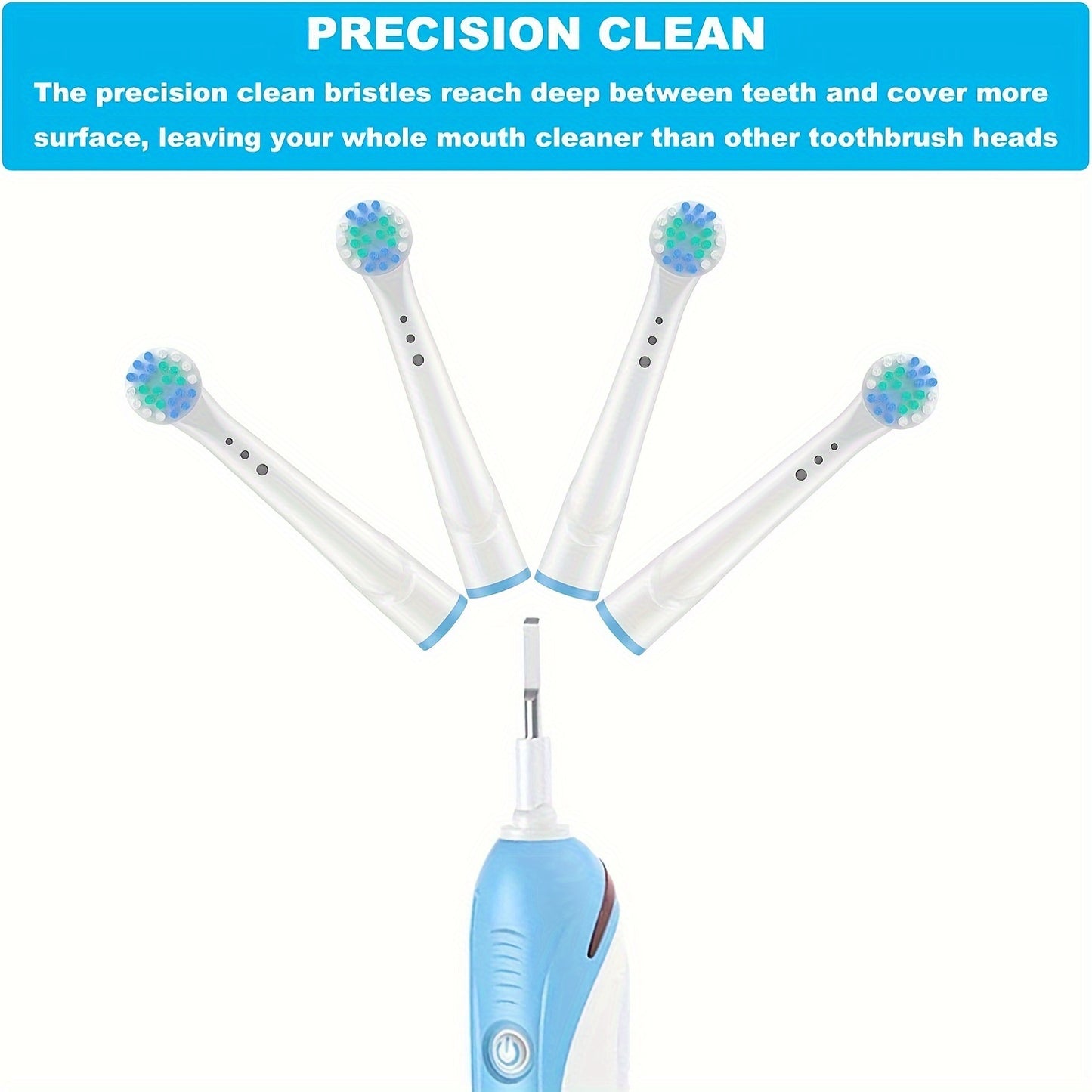 for, Oral B 16 Pack Professional Electric Toothbrush Heads Replacement, for Oral-B (16 Pack)
