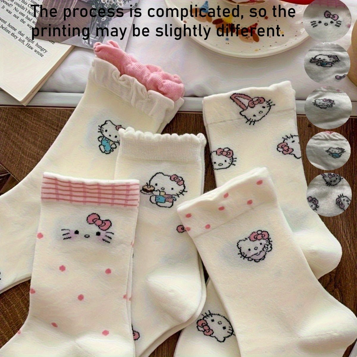 5 Pairs/1 Pair Sanrio for hello kitty