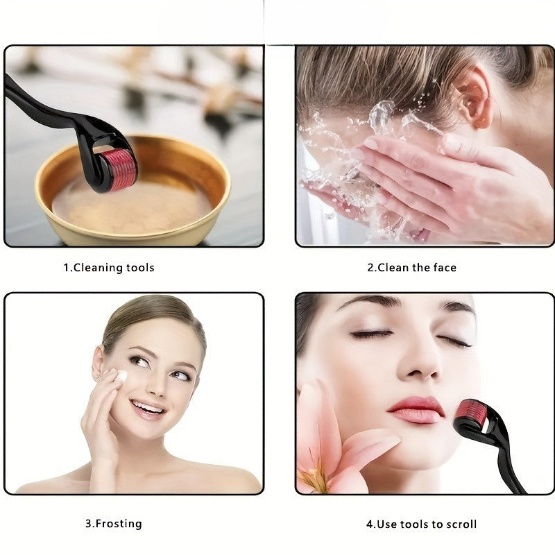 540 Titanium Microneedle Roller for Face & Body