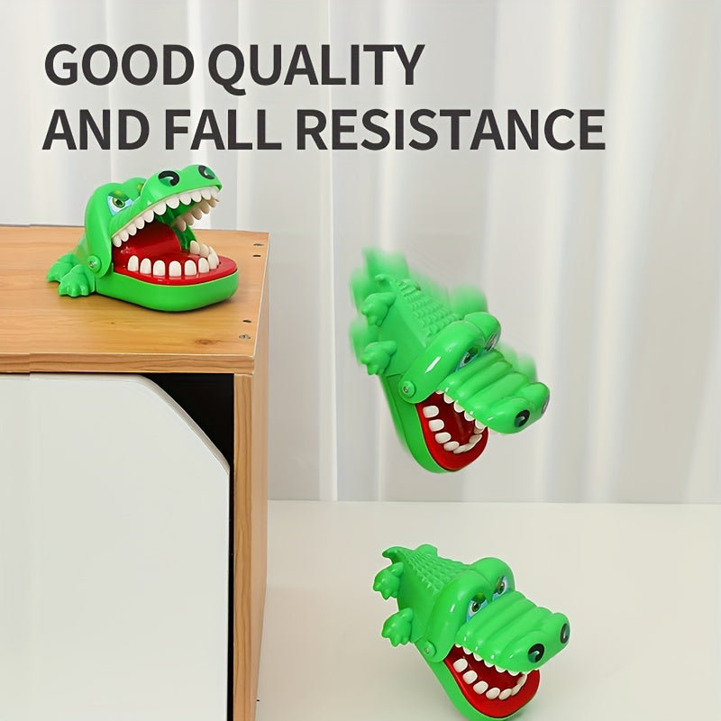 Fun Interactive Teeth-Pulling Game - Crocodile Finger Biting Toy for Youngsters 3+ - Perfect Party & Christmas Gift