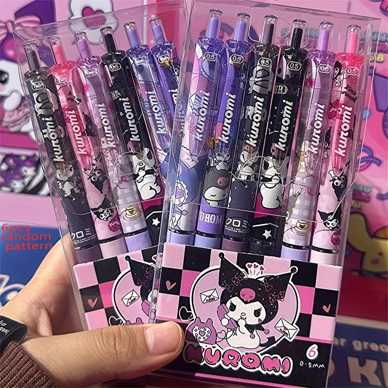 Sanrio Hello Kitty Kuromi 6pcs Pe