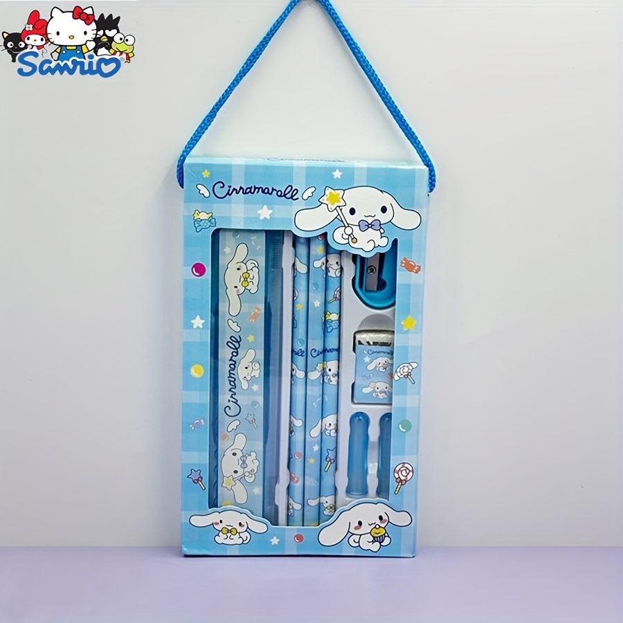 Hello Kitty & Cinnamoroll 8pcs Stationery Gift Set