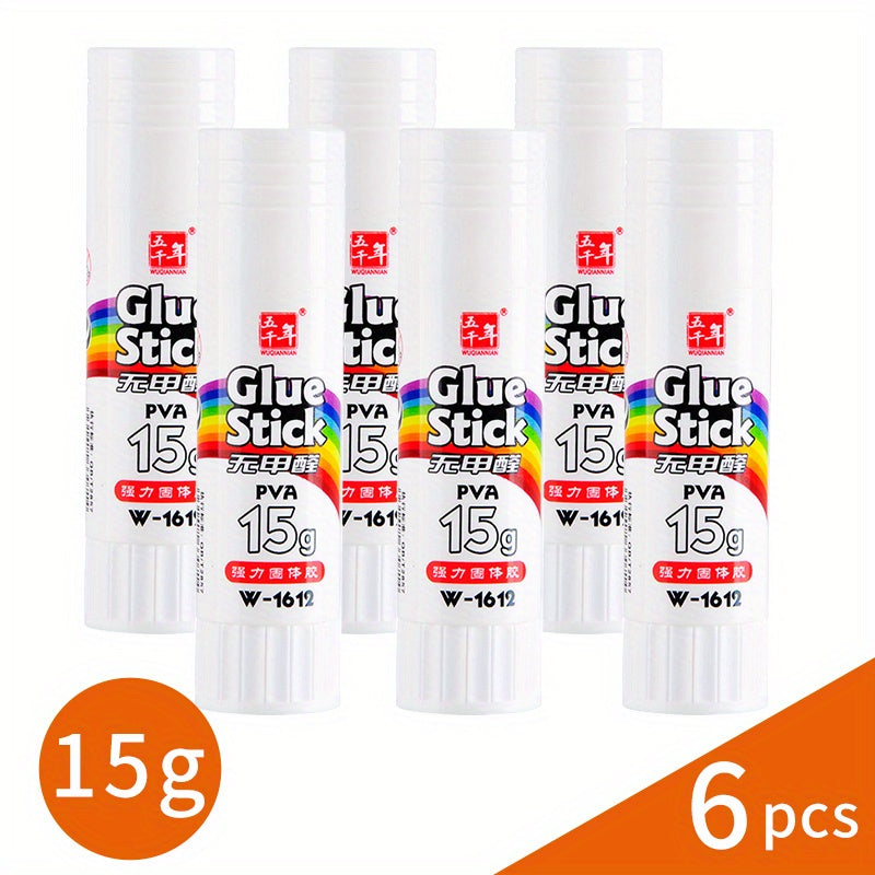 36g Strong Adhesive Glue Stick for Students - Quick-Dry, Non-Toxic, Durable Rubber Glue Stick for Crafts, Office & School Projects - Ideal for Back to School, Office Supplies, Craft Projects, Glue Stick for Crafts, School Pro