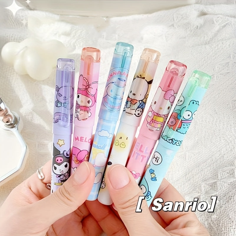 6pcs High-Quality Fluorescent Highlighters