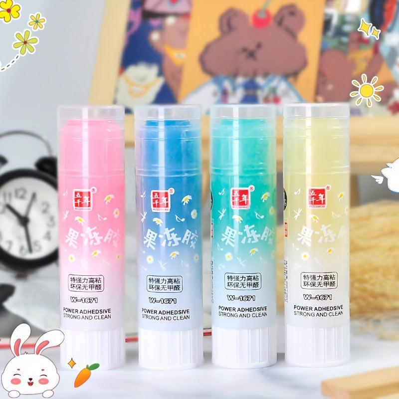 4-Pack Solid Glue Sticksn-Toxic, Multi-Age Use