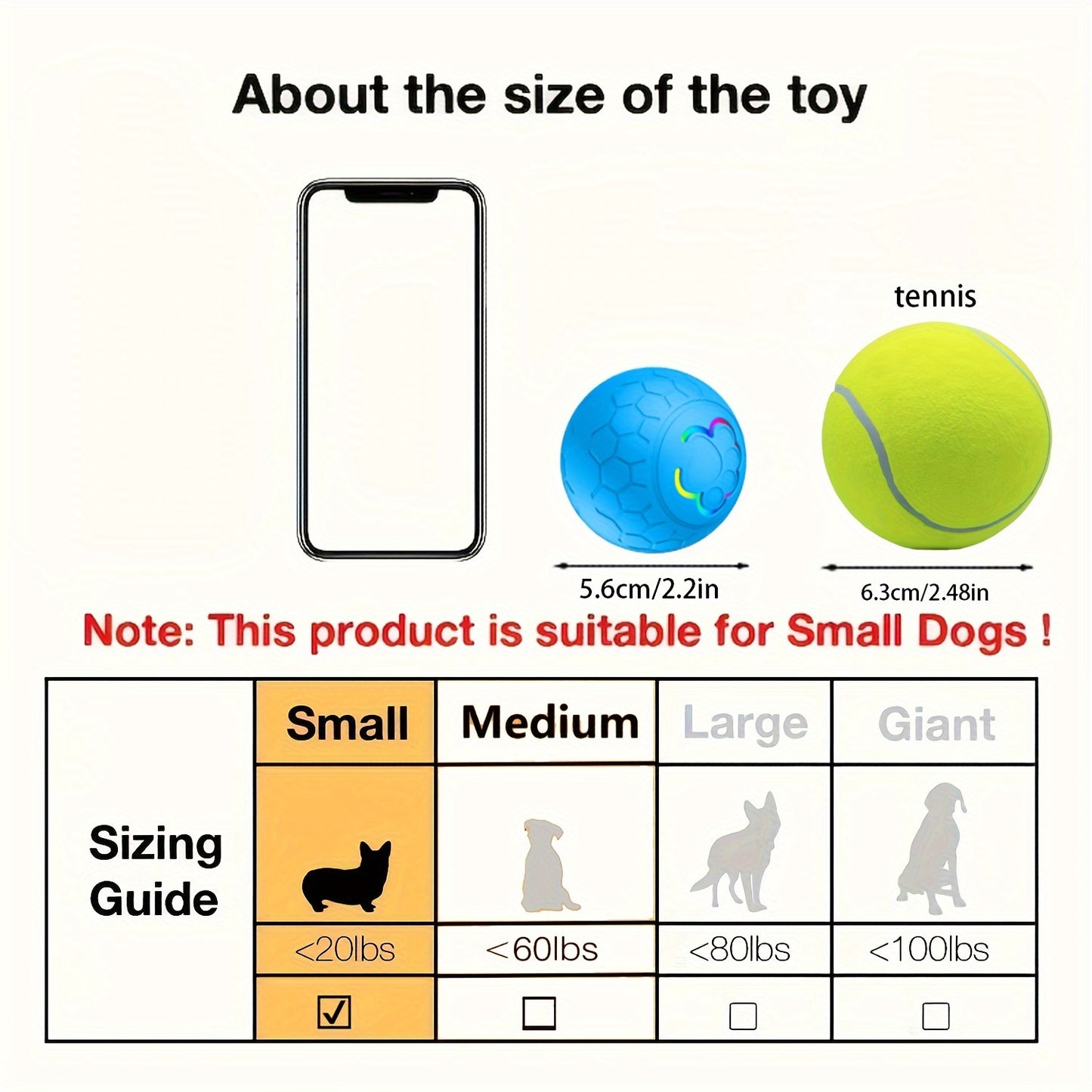 Smart Bouncing Pet Toy Ball – Rechargeable, Bite-Resistant, Interactive Fun