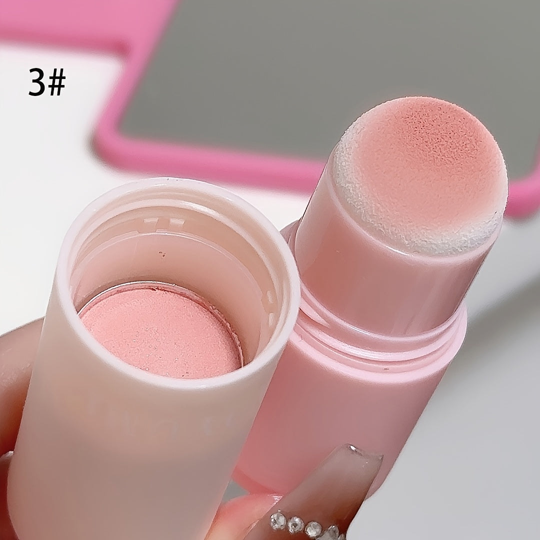 Long-lasting Soft Mist Matte Blush Stick - Waterproof, Cute Natural Supernatural Monochrome Blush