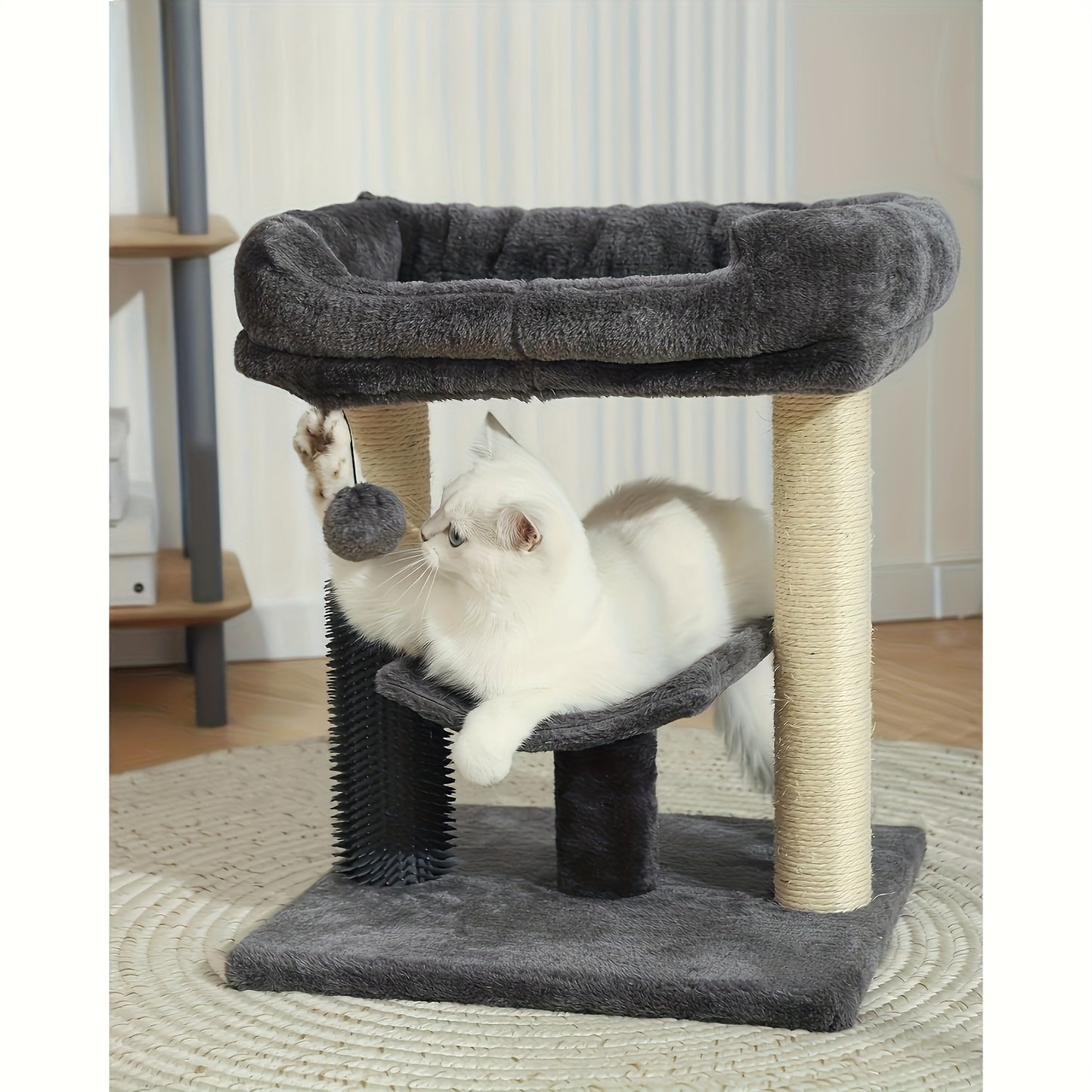 Deluxe Cat Tree Tower with Scratching Post