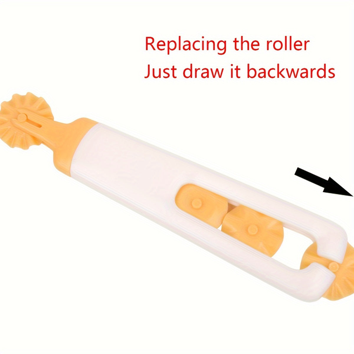 4-in-1 Interchangeable Plastic Pizza Cutter Set with Pastry Stamp Accessories, 1pc Multipurpose Kitchen Gadget for Easy Dough Shaping and Pie Crust Cutting