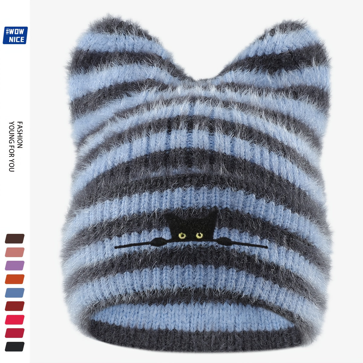 Women's & Men's Plush Winter Hat with Fluffy Ears