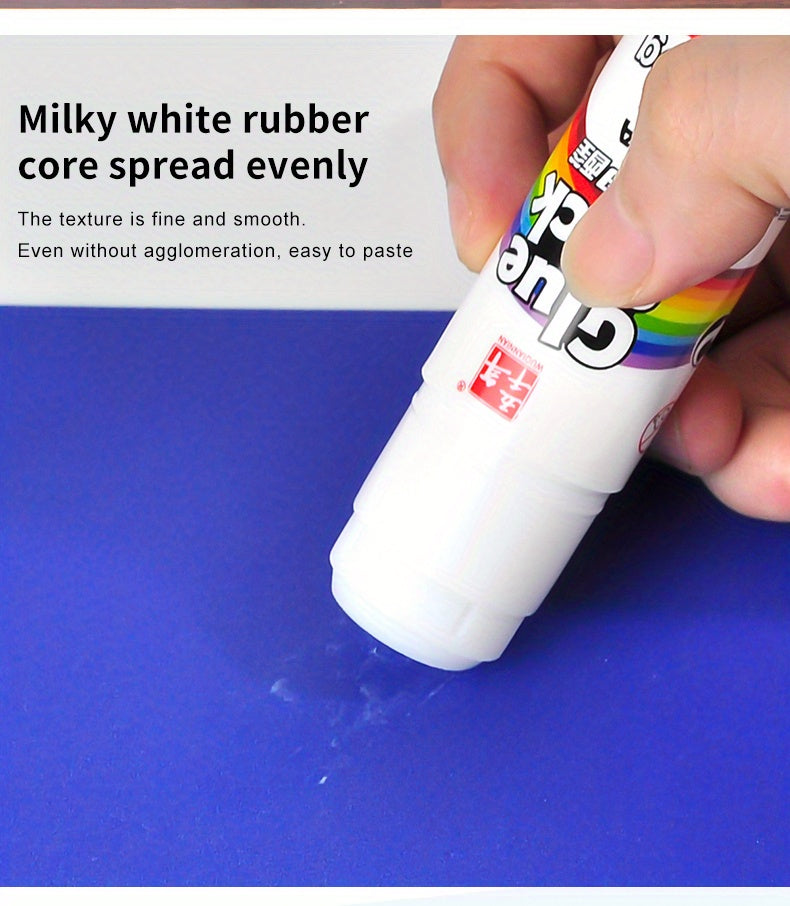 36g Strong Adhesive Glue Stick for Students - Quick-Dry, Non-Toxic, Durable Rubber Glue Stick for Crafts, Office & School Projects - Ideal for Back to School, Office Supplies, Craft Projects, Glue Stick for Crafts, School Pro