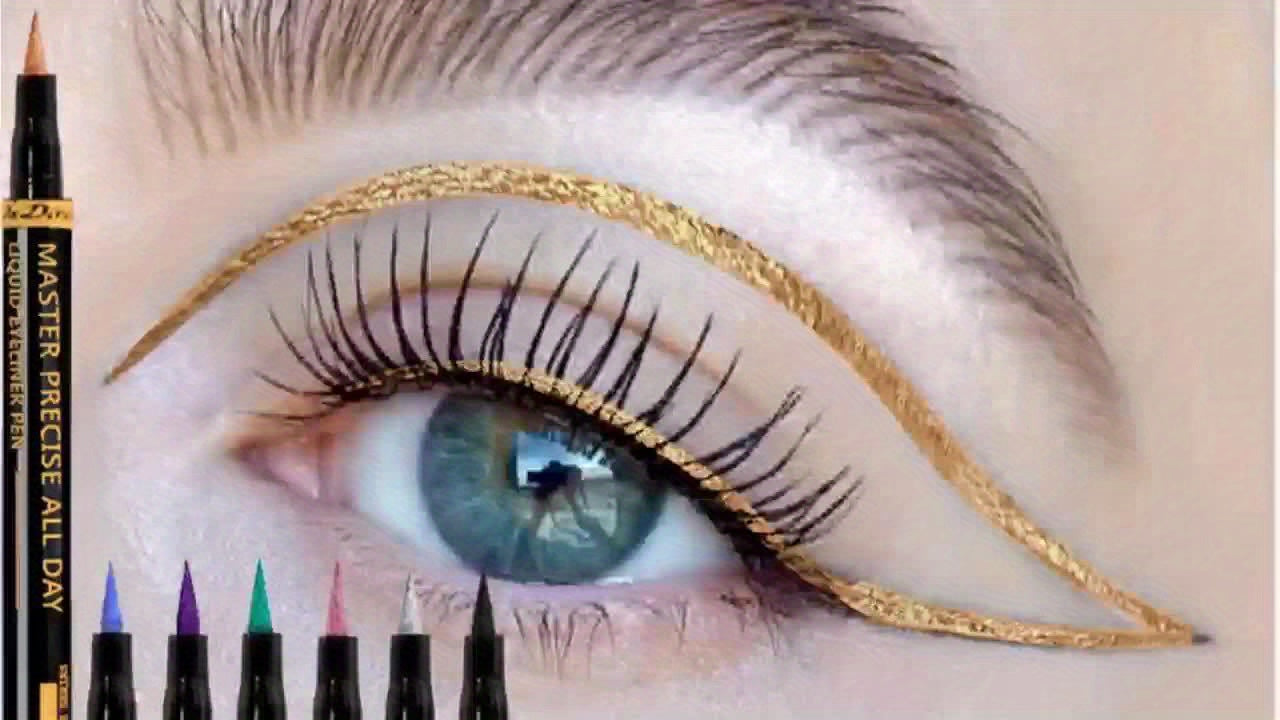 7-Color Liquid Eyeliner And Eyeshadow Pencil