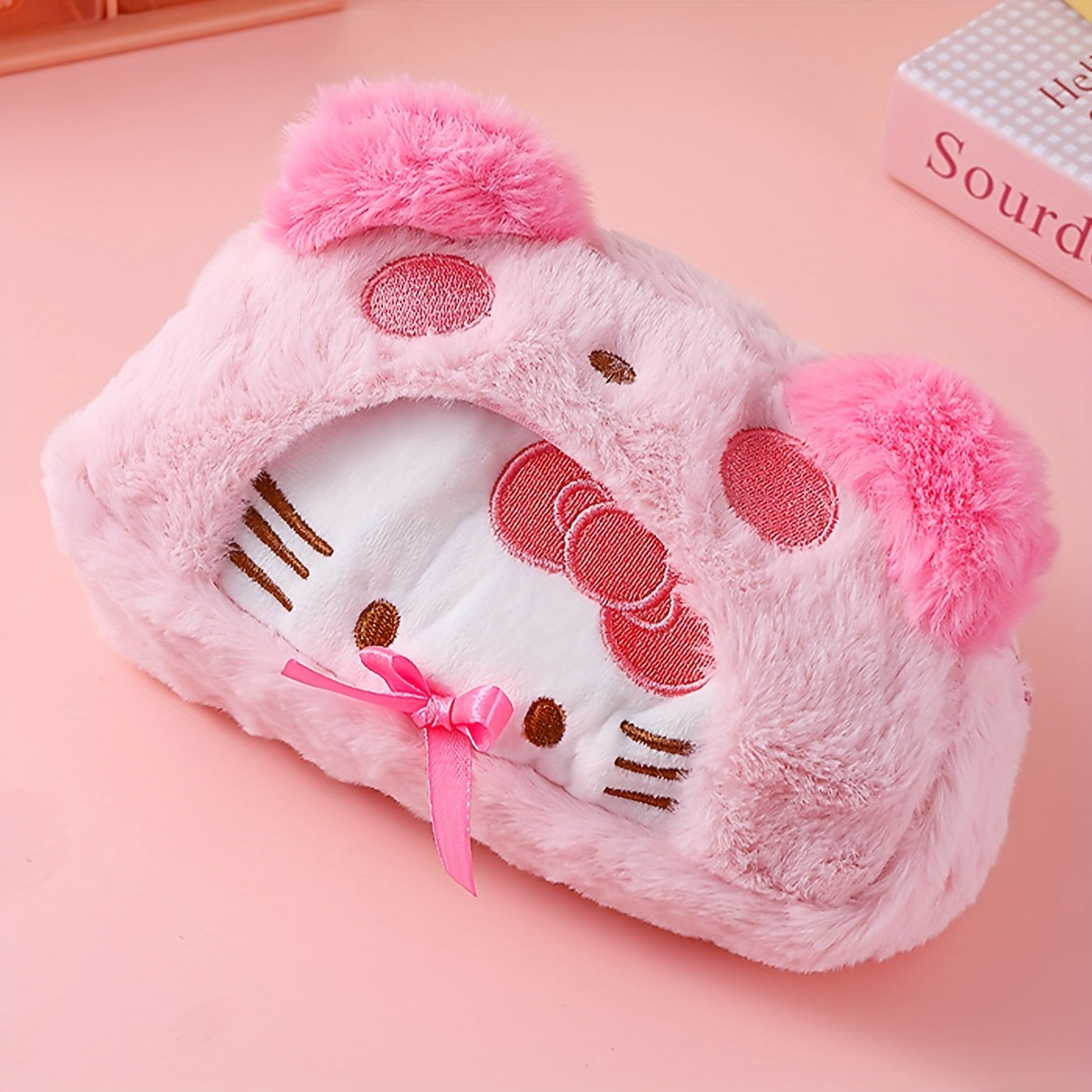 Sanrio Flannel Cartoon Dog Pen Case