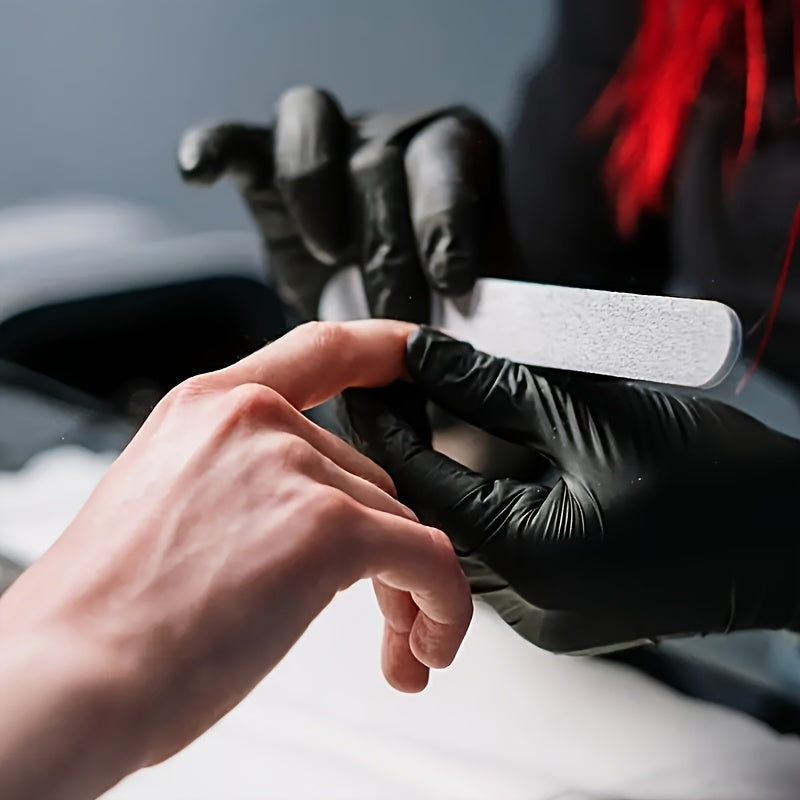 20/50/100pcs/high-quality black nitrile gloves, disposable gloves for household cleaning, disposable cleaning gloves, cleaning, suitable for kitchen, dishwashing, household cleaning, heavy-duty gloves, disposable nitrile glov