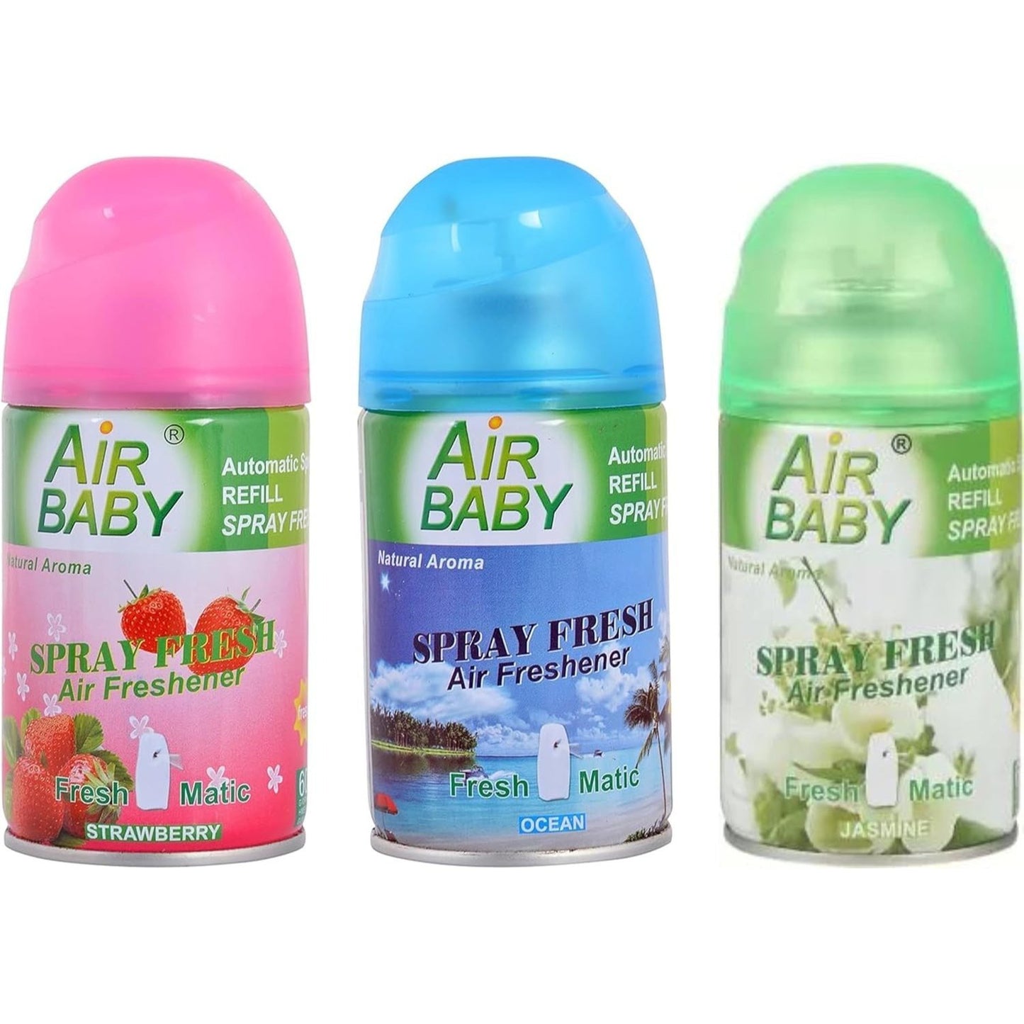Automatic Air Freshener Spray Dispenser Machine with Three Fragrances.