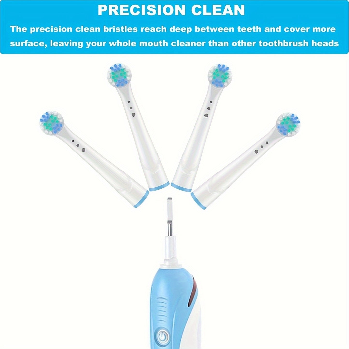 for, Oral B 16 Pack Professional Electric Toothbrush Heads Replacement, for Oral-B (16 Pack)