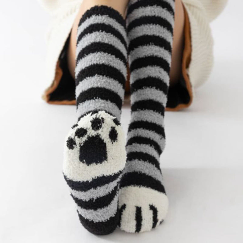 2-Pack Women's/' Thick Warm Winter Thermal Leg Warmers & Cuff Socks