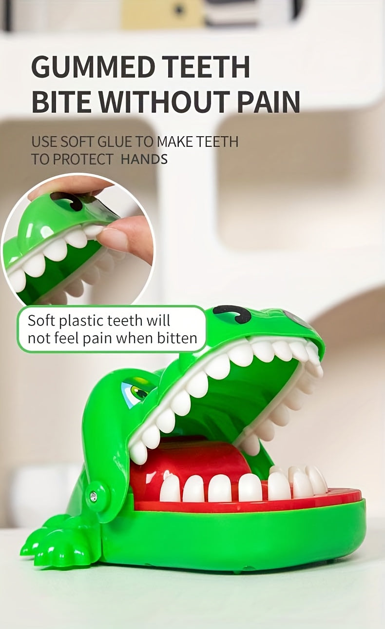 Fun Interactive Teeth-Pulling Game - Crocodile Finger Biting Toy for Youngsters 3+ - Perfect Party & Christmas Gift