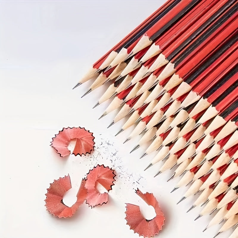 50pcs HB Pencils with Erasers Suitable for Writing, Student Drawing, Sketching and Painting, School Office and Art Supplies