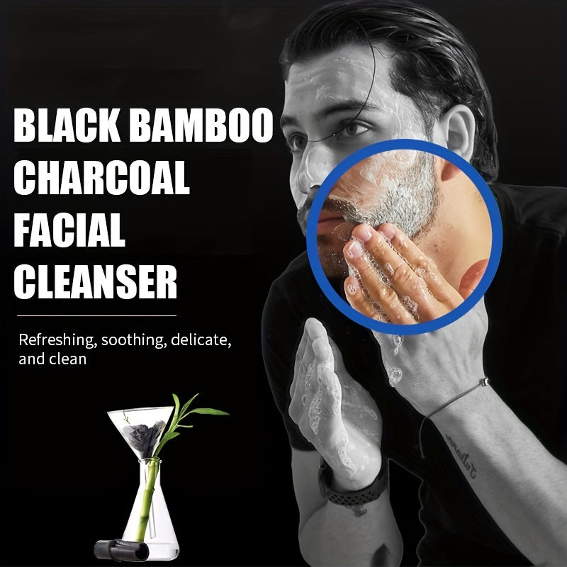 Men’s Charcoal Cleanser, Volcanic Mud, Deep Clean