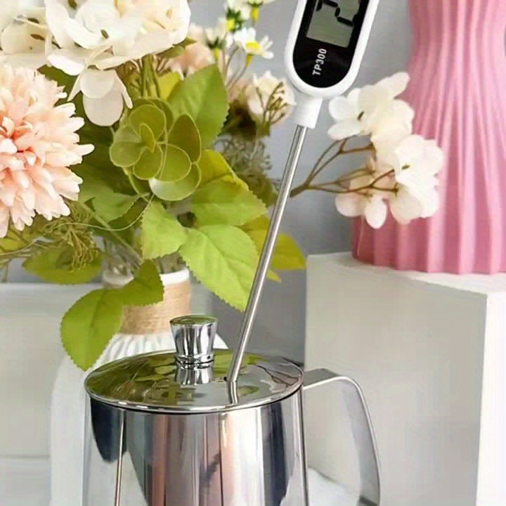 1pc Digital Food Thermometer for Accurate Meat and BBQ Cooking Thermometer, Food Thermometer, Instant Read Meat Thermometer, Termometro Digital Cocina, Baking Thermometer, Digital Cooking Food Thermometer