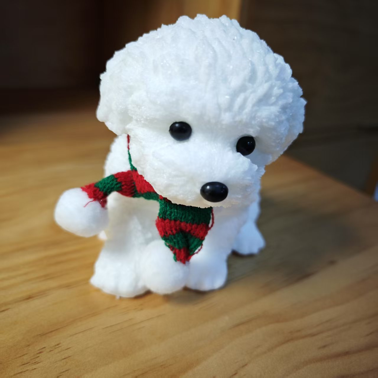 This White Teddy Bear Has a Fun and Stress-Relieving Squeeze, Made of Soft Silicone! This Is What a Puppy Does When They Are Not Awake! They Do This to Get Back Somebody'S Food, Because They Are Full!