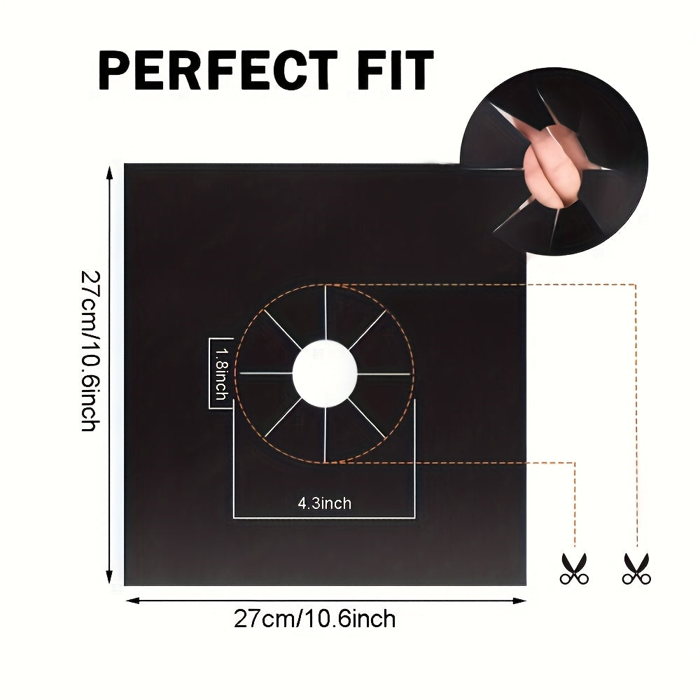 4pcs Teflon Kitchen Coal Stove Mat Set