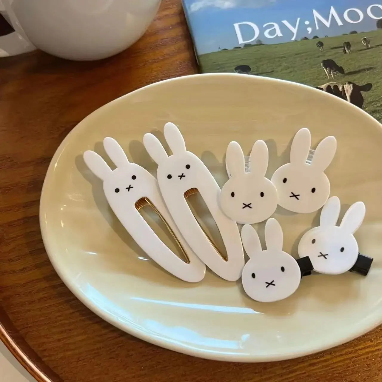 Kawaii Miffy Hairpin - Cute Duck Billed Hair Clip