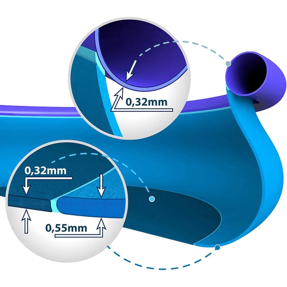 Large Round Simple Set Up Pool - 13 Ft X 33 in With Filter Pump