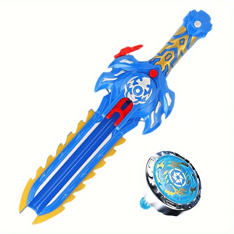 Battle Ready Luminous Gyro Sword Toy - Multiplayer Duel Spinning Top, Suitable for Teenagers