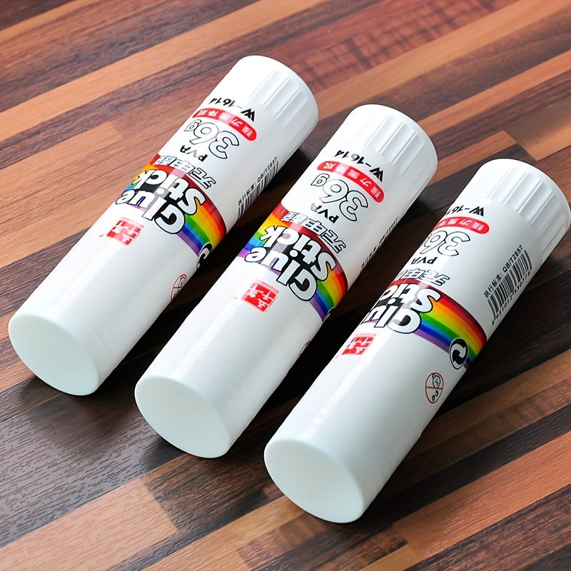36g Strong Adhesive Glue Stick for Students - Quick-Dry, Non-Toxic, Durable Rubber Glue Stick for Crafts, Office & School Projects - Ideal for Back to School, Office Supplies, Craft Projects, Glue Stick for Crafts, School Pro