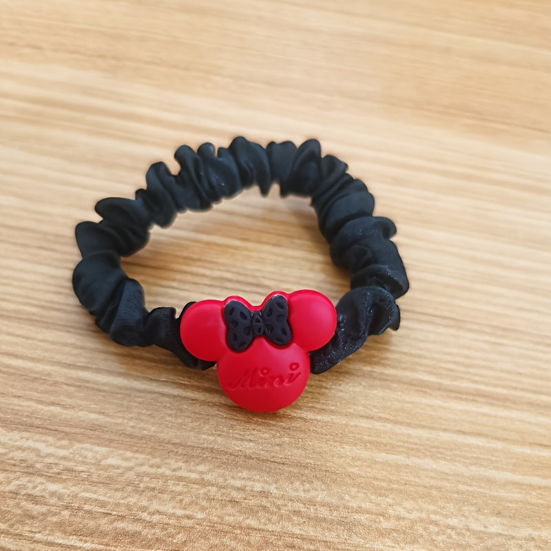 Disney 1pc Mickey Headband | New Style Cute Simple Hair Tie Ponytail Ring for Women | Perfect Travel Outfit Matching Decoration