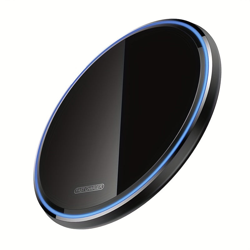 Fast Wireless Charger ALDNOAH Fast Wireless Charger | 15W, USB Type-C Charging Pad, Compatible with iPhone 16 15 14 13 12 Pro Max Mini 11 XS XR X 8 Plus Airpods 4 3 2, Samsung Galaxy S24/S23/S23 Ultra/S22/S22+/S22 Ultra/S21