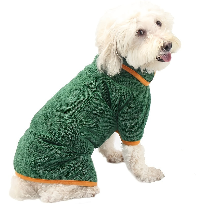 Super Absorbent Hooded Pet Towel – Fast-Drying, Cozy Comfort