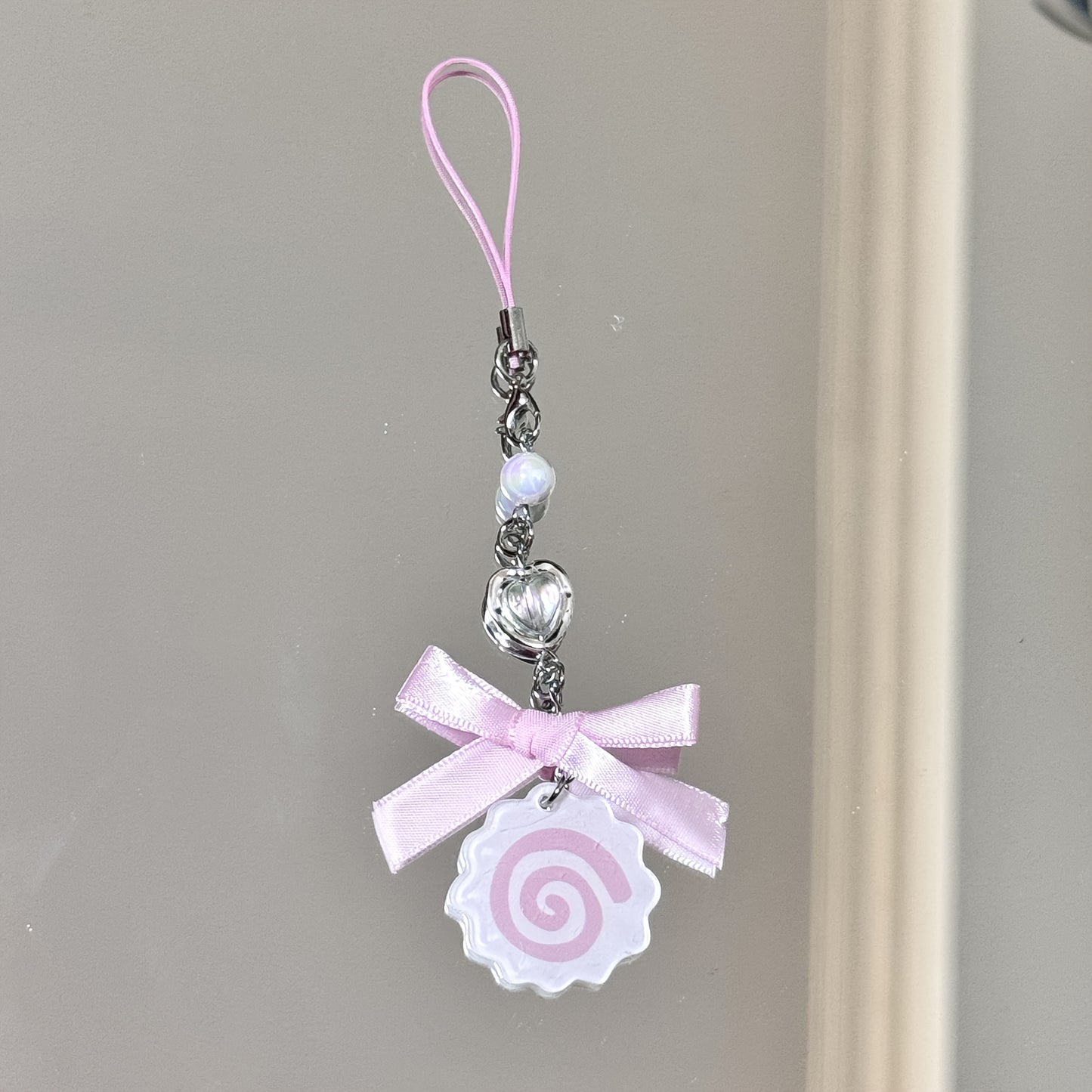 1pc Cute Fish Skateboard Phone Charm, Japanese Gudemori Illustration, Handmade Accessory for Ladies Daily Use, ABS Material