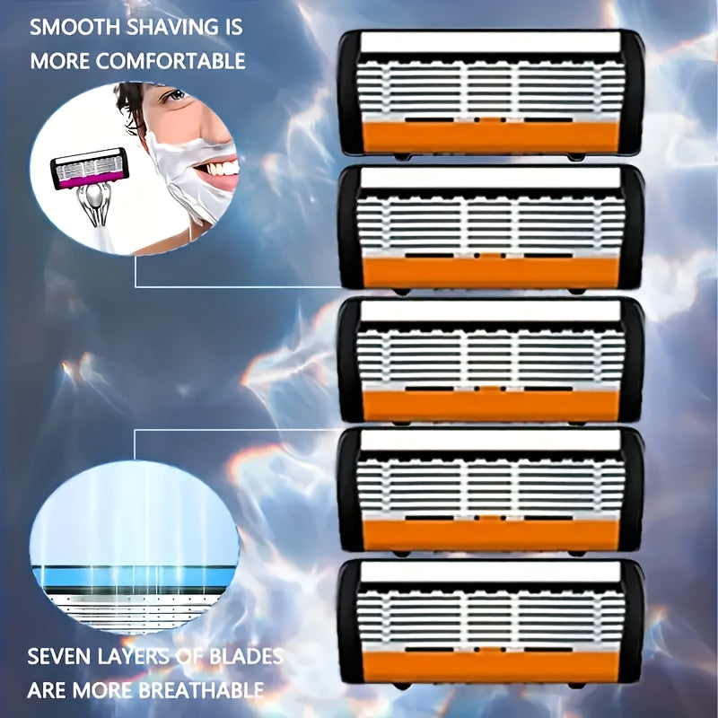 Two Handles + 60 Quality Progressive Blade Attachments for Facial Cleansing Tools.