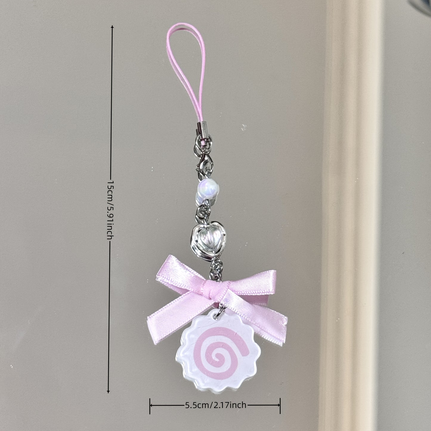 1pc Cute Fish Skateboard Phone Charm, Japanese Gudemori Illustration, Handmade Accessory for Ladies Daily Use, ABS Material