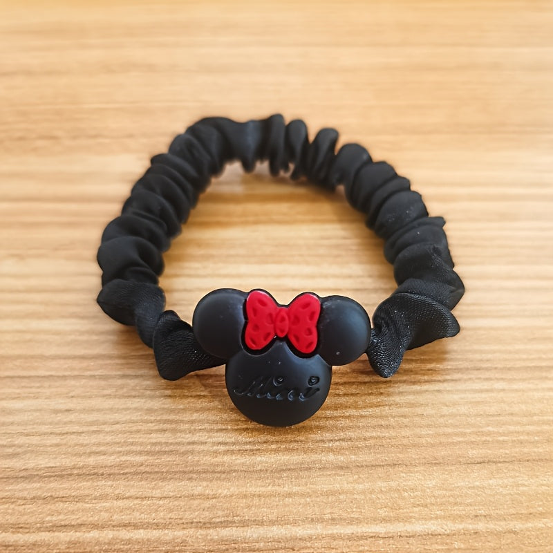 Disney 1pc Mickey Headband | New Style Cute Simple Hair Tie Ponytail Ring for Women | Perfect Travel Outfit Matching Decoration