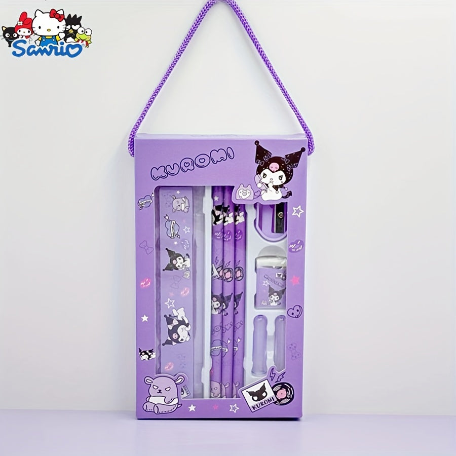 Hello Kitty & Cinnamoroll 8pcs Stationery Gift Set