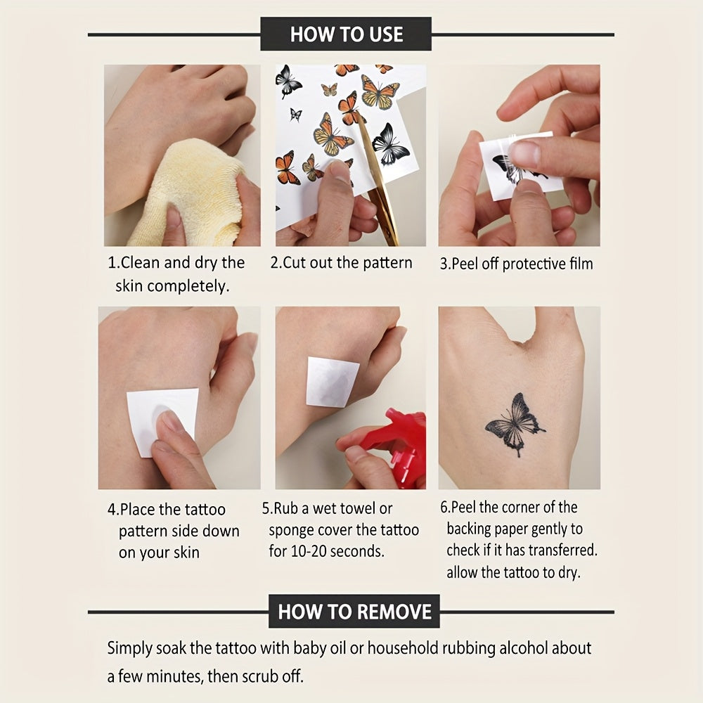 Purple Fake Vein Bloodline Pattern Tattoo Sticker for Daily Party and Festival Decoration.