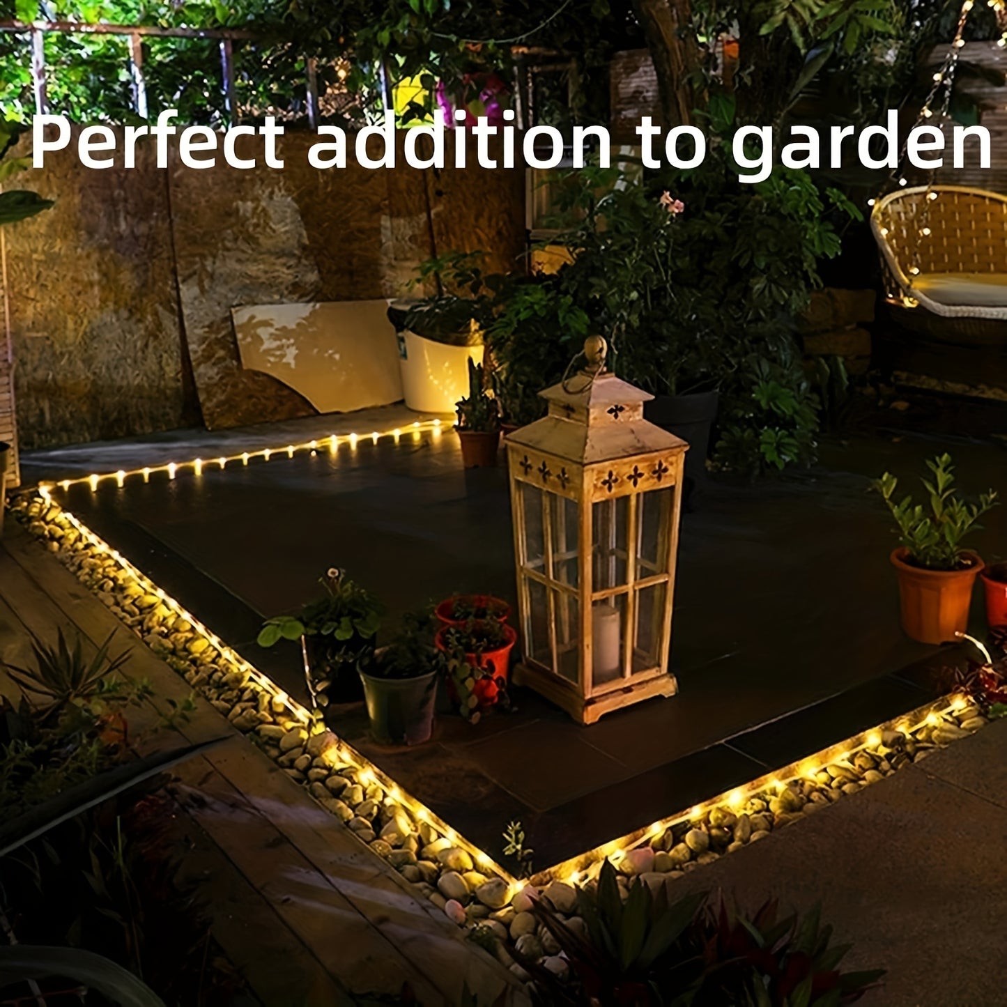 1pc Solar Tube String Light 8 Kinds Of Outdoor for Garden Decorative Lights, Weddings, Parties, Christmas Trees, Christmas,Thanksgiving,Halloween Holiday Decorative Lighting