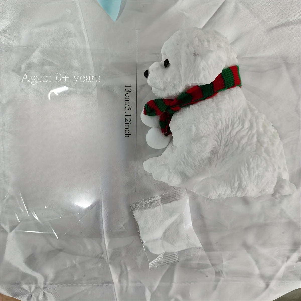 This White Teddy Bear Has a Fun and Stress-Relieving Squeeze, Made of Soft Silicone! This Is What a Puppy Does When They Are Not Awake! They Do This to Get Back Somebody'S Food, Because They Are Full!