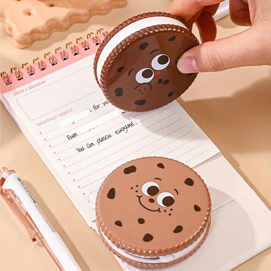 1pc Creative Cookie Biscuit Correction Strap, Cute and Portable Correction Strap