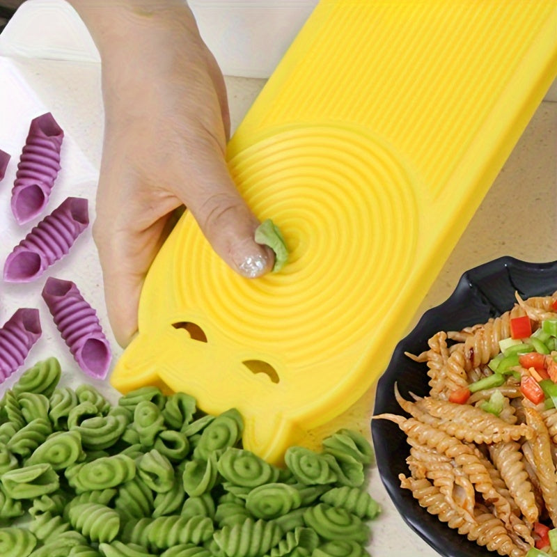 3pcs Handheld Gnocchi & Pasta Maker Set - Bright, Non-Stick Cookware Combo for Easy Homemade Noodles